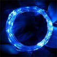 thumbnail image 1 of 100 Copper Wire Lights with Remote, 10M Length Blue LED String Lights, 1 of 6