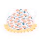 thumbnail image 1 of Silla de montar de pollo, correas para chaqueta de pollo, delantal para gallina, protector de aves de corral para gallinas pequeñas, medianas y grandes, color rosa limón, 1 of 5