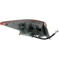 thumbnail image 5 of Halogen Tail Light For 2013-15 Nissan Sentra Right Outer Clear/Red Lens w/Bulbs, 5 of 5