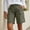 Army Green, variant on Fnooota Bermuda Shorts for Women, Straight-leg Relaxed Fit Multi-pocket Summer Womens Cargo Shorts Beige Size S-2XL