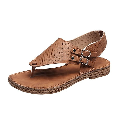 

Summer Fashion Casual Hollow Split-toe Women s Herringbone Wedge Sandals