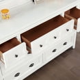 thumbnail image 3 of Furniture of America Senoma Kids Transitional 7-Drawer Dresser, White, 3 of 5