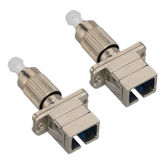 Adaptador híbrido hembra FC Maleto LC, 2 piezas FC macho a adaptador de fibra óptica Adaptador hembra FC Maleto SC Respuesta rápida