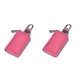 thumbnail image 2 of Cartera de cuero Qarigey Monedero para llaves Tarjeta de crédito Bolsillo con cierre de cremallera 2piezas rosa púrpura, 2 of 6