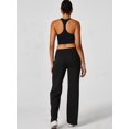 thumbnail image 6 of Women'S Casual Pants Wide-Leg Sweatpants with Pockets Y2K Black M, 6 of 9