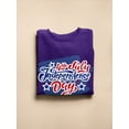thumbnail image 3 of 4Th Of July Independence Sweatshirt Women -Image by Shutterstock, Female 3X-Large, 3 of 4