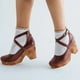 thumbnail image 1 of Zapatos de plataforma poco profundos con tacón grueso y tacón alto con hebilla informal para mujer Wmkox8yii shjk6234, 1 of 6