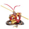 thumbnail image 5 of Ceramic Monkey Ornament 1 Set Simple Artistic Design for Office Use and Vehicle Decor 11x10x7cm, 5 of 5