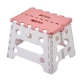 thumbnail image 2 of Halons Folding Plastic Stool - Portable Step Stool, Small Folding Chair for Home/Outdoor Fishing, Thickened Plastic, Lightweight & Compact (9.06x7.09x6.3in) Folding Plastic Stool - Portab, 2 of 6