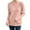 Pink, variant on Knit Pullover Sweater Casual Loose Fit Ribbed Long Sleeve Top Soft Comfortable Round Neck Basic Tunic Blouse For Fall Winter