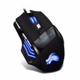 thumbnail image 2 of VONKY Souris de Jeu Filaire 1/2/3 7 Boutons Rétroéclairée USB Accessoires Informatiques RGB Silencieuse 5500 DPI Rétroéclairage Souris pour Ordinateur Portable Bureau 13x8.5x4cm 1 Pce, 2 of 6