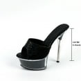 thumbnail image 7 of Women's Shoes Spring Clear Heels Sexy Sandals Slipper Girls Shoe for Party Club 14cm Heel 4cm Platform LFD-B3662, 7 of 7