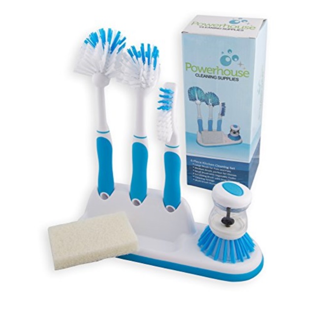 Powerhouse Kitchen Cleaning Brush Set