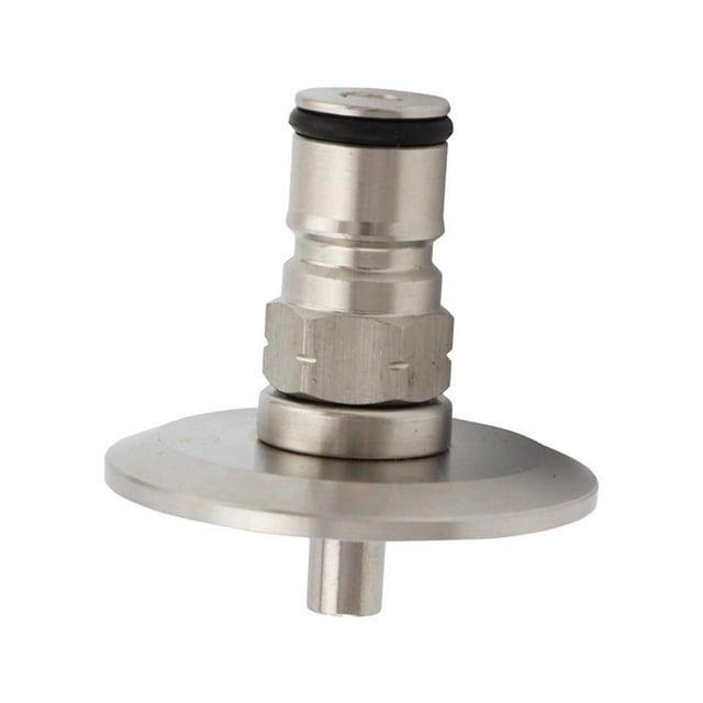 Adaptador de barril de acero inoxidable 304 de fácil instalación con conexión rápida de abrazadera triple de 1,5 pulgadas a poste de bloqueo de bola Gas Post