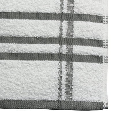 bath mainstays towel stripe basic single walmart