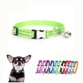 thumbnail image 1 of Puppy Collar with Bell, Reflective Nylon Metal Buckle Cat Bells, 1 of 5