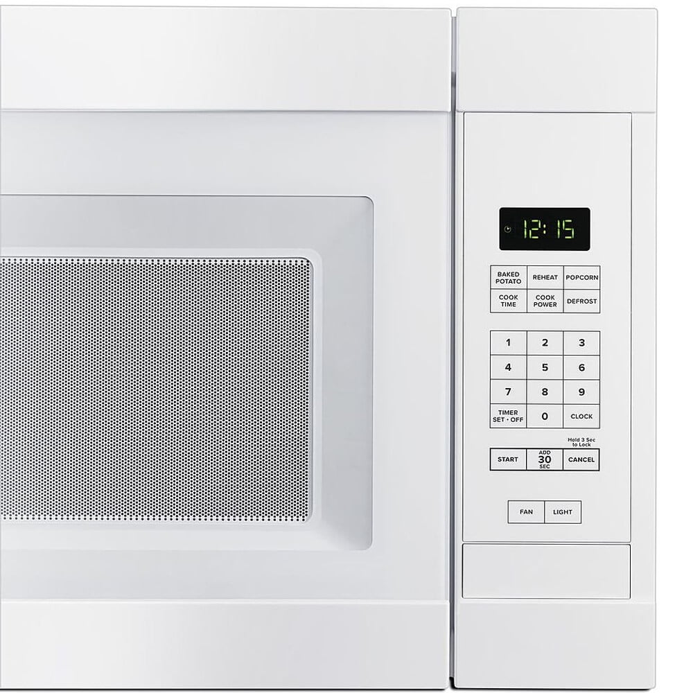 Amana AMV2307PFW 1.6 Cu. Ft. White Over-the-Range Microwave