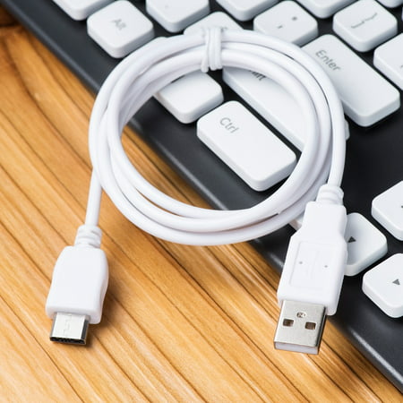 Tuscom 200CM USB Charger Cable Power For DreamTab, Nabi 2S, Nabi Jr., Jr. S, XD,