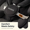 thumbnail image 3 of HARPPA Electric Baby Swing, Infant Swing with Remote Control, 5 Sway Speeds, Black, 3 of 8