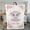 M (60"x50"), variant on Lotusprinthandmade Personalized Floral Elephant Graphic Fleece Blanket 2 Sizes (80"x60")