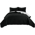 thumbnail image 3 of Chezmoi Collection Mesa 3-piece Oversized Reversible Bedspread Coverlet Set, 3 of 6