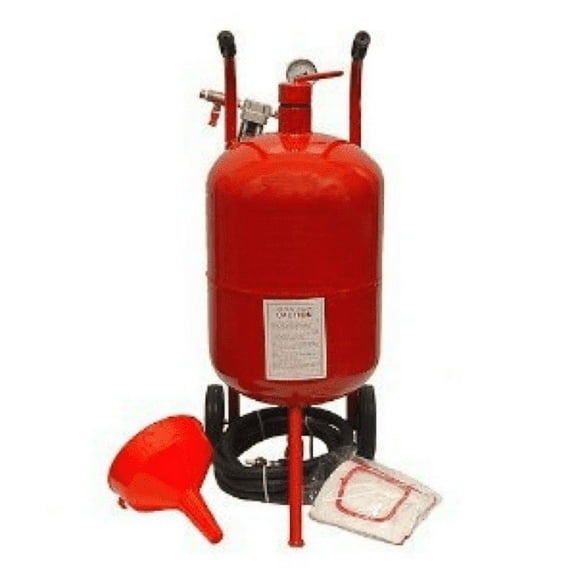20 GALLON AIR SAND BLASTER FULL KIT 125 PSI