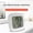 A, variant on EGYMEN Mini Hygrometer Indoor, Accurate Temperature and Humidity Meter with Magnetic Absorption, Compact Room Thermometer and Hygrometer for Bedroom or Nursery