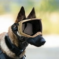 thumbnail image 2 of Coussinets pour Chien Protection Auditive Coussinets Portables Protection contre le Bruit avec Rembourrage en Mousse Écouteurs Légers pour Chien avec Sangle Réglable pour Tout Chien pour Camping Extérieur Voyage Marron, 2 of 3