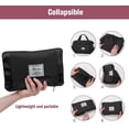 thumbnail image 5 of Large foldable suitcase, lightweight and waterproof suitcase with fixed strap, foldable suitcase with dry and wet compartments [ch], 5 of 5