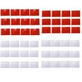thumbnail image 2 of 12 Pcs A4 Plastic Envelopes Waterproof Clear Document File Folders Tutorial Organizer Pouch Bag School Office Supplies Clear/Label pocket, 2 of 9