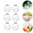 thumbnail image 3 of Zcyifa 20Pcs Clear Fillable Ornament Balls 10cm Christmas Tree Hanging Pendant, 3 of 10
