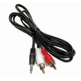 thumbnail image 3 of OPAL- 6Pcs 6Ft 3.5Mm Male Stereo Earphone To Rca Male Audio Input Cable Mp3, Phone 6X, 3 of 3