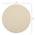 thumbnail image 6 of Unique Bargains Set of 6 Woven Placemats for Kitchen Use Beige 15x15inch, 6 of 6