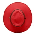 thumbnail image 2 of DondPO Western Cowgirl Hat Men Women Cowboy Hat Cap Wide Sunhat Winter Cowboy Hat Straw Cowboy Clearance！, 2 of 5