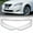 Painted White, variant on Stay Tuned Performance Front Bumper Spoiler Lip For 2006-2008 Lexus IS250 IS350 STP-Style Matt Black