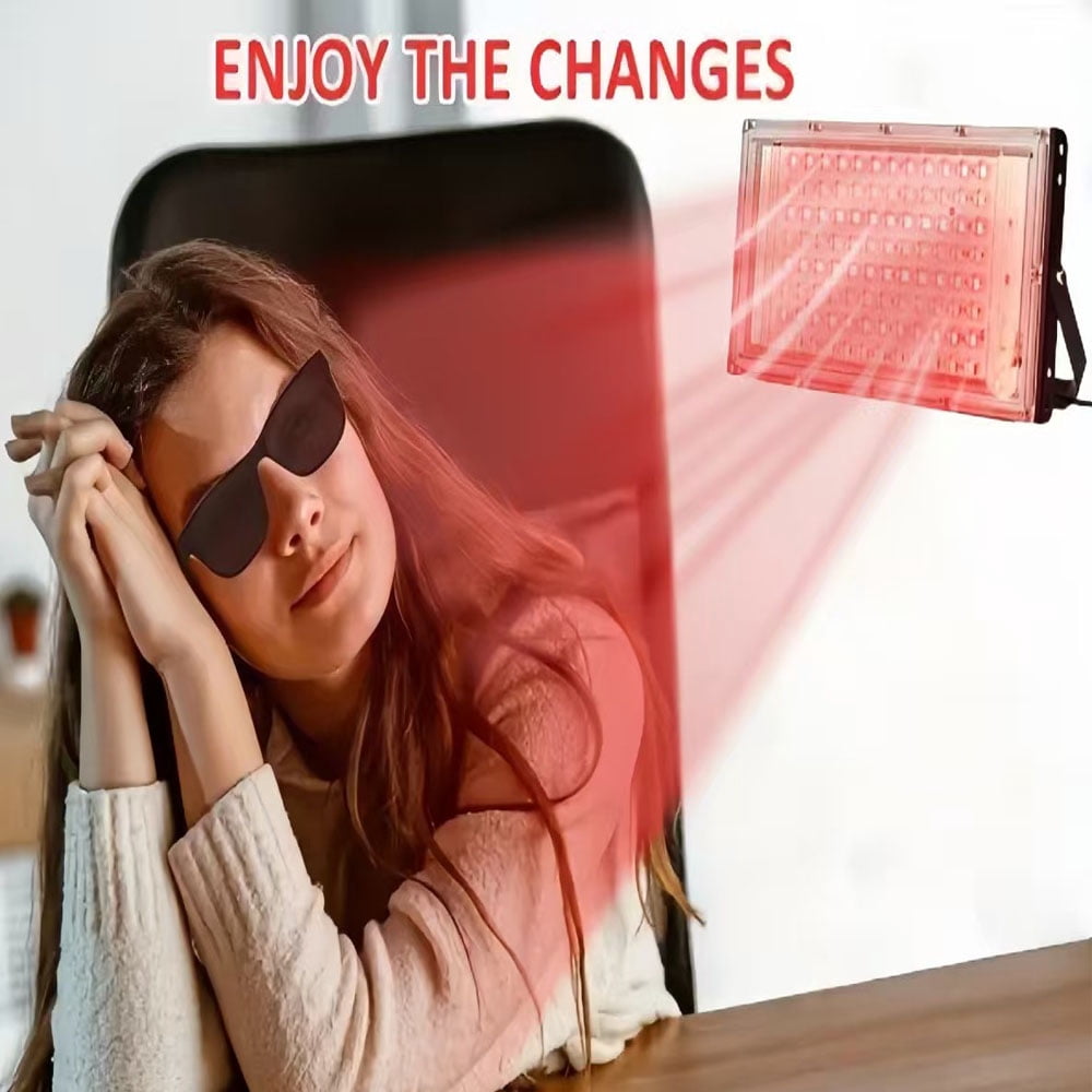 5V USB Red Light Therapy Device 660NM 96LED USB Beauty Lamp for Skin Brightening Sleep Yoga Adjustable