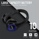 thumbnail image 4 of Auriculares Bluetooth, auriculares Bluetooth supraaurales, auriculares estéreo plegables inalámbricos y con cable, para teléfono móvil y PC, orejeras suaves y ligeras para un uso prolongado., 4 of 9