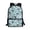 Blue Fish Camo Print, variant on Retro Game Print Kids Backpack 17 Inch School Bag Backpack for Girls Boys Durable Multi-Pocket School Bookbag for 5-14 Boys, Elementary Middle School Student
