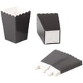 thumbnail image 3 of Black Popcorn Boxes Cardboard Container for Party Supplies,Pack of 36, 3 of 4