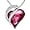 10b-October-Tourmaline Pink, variant on Necklaces for Women, Infinity Love Heart Pendant with Birthstone Crystals, Jewelry Gifts for Wife, Silver Plated 18 + 2 inch Chain, Birthday or Chrismas Holiday Gift for Her, Mom, Girlfriends