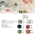 thumbnail image 3 of Felt Pin Cushion Rings, Vintage Simple Efficient Lightweight Portable Felt Pin Cushion Rings Different Quilting Sewing  For DIY Crafts Quilting, 3 of 8