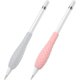 thumbnail image 1 of Estuche protector de silicona con 2 fundas sin bolígrafo color gris y rosa Compatible con Apple Pencil de 1.ª y 2.ª generación suyoo, 1 of 5