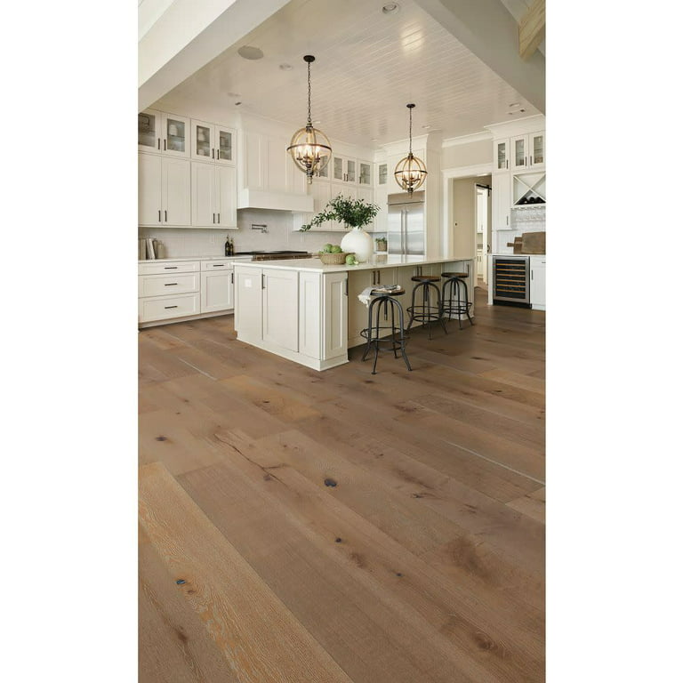 Hardwood Canada Wide Plank Collection White Oak - WIRE BRUSHED