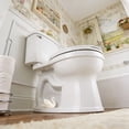 thumbnail image 3 of Ceramic Swan Toilet Bolt Covers, Decorative Toilet Bolt Caps for Cute Bathroom Decor, Easy Install Fits Most Standard Toilets,White, 3 of 8