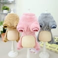 thumbnail image 5 of Pet Artist Warm Fleece Dog Pajamas Small Pet Puppy Coat Jumper Winter Jumpsuit Vest Clothes, 5 of 10
