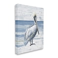 thumbnail image 4 of Stupell Industries Rustic Plank Pattern Pelican Animals & Insects Painting Gallery Wrapped Canvas Art Print Wall Art, 30 x 40, 4 of 8