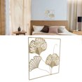 thumbnail image 4 of Decoración De Pared De Metal Con Hojas De Ginkgo, Resistente Al Desgaste, Elegante Decoración De Pared De Hojas De Ginkgo, Entrada Para Colgar En La Pared Con Marco Para ANGGREK EJ3115, 4 of 8