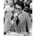 thumbnail image 2 of Vintage Hollywood Archive 20x24 Black Ornate Wood Framed with Double Matting Museum Art Print Titled - Gregory Peck, Atticus, 2 of 4