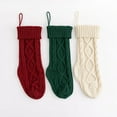 thumbnail image 1 of Christmas Gift Bags Christmas Stocking Socks White, 1 of 7