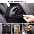 thumbnail image 6 of Bingfone Car Four-Season Universal Armrest Box Mat,Car Armrest Seat Cover Soft Leather Waterproof Armrest Cover Center Console Mat-Hiking Duck, 6 of 7